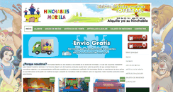 Desktop Screenshot of hinchablesmorilla.com